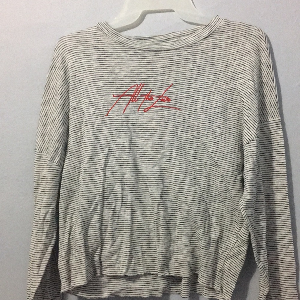 TOPSHOP “all the love” stripes